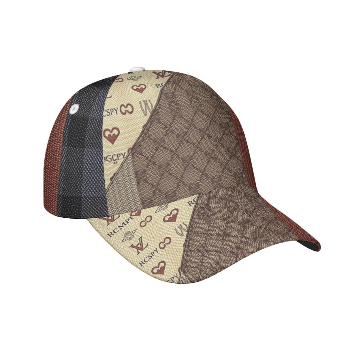 All-Over Print Peaked Cap With Box