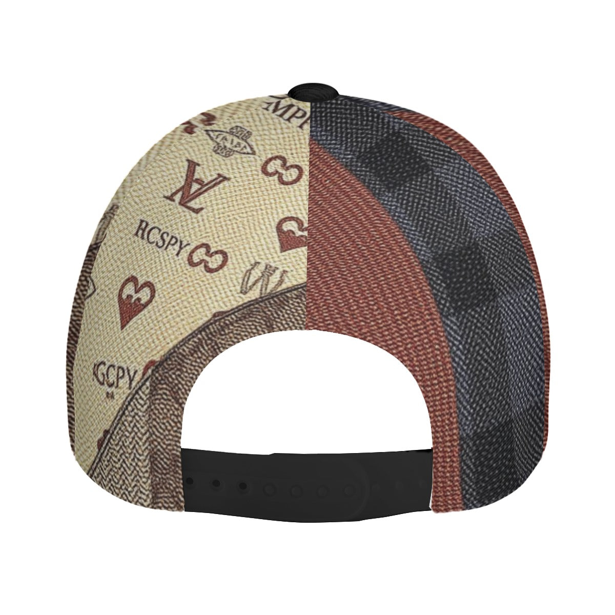 Cartier,VL Gutton Peaked Cap - Fashionable 100% Polyester Cap with White/Green/Red or Black/Blue Stitch