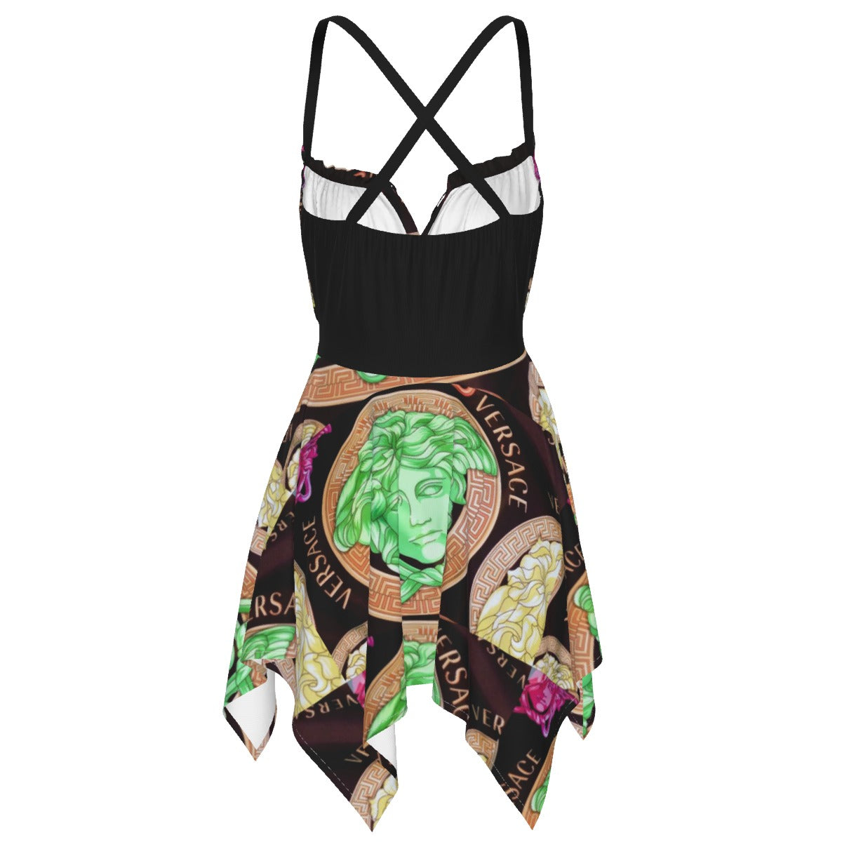 V' Sace Verses Women's Sleeveless Beach Dress - Fashionable & Sexy Jersey Slip Dress