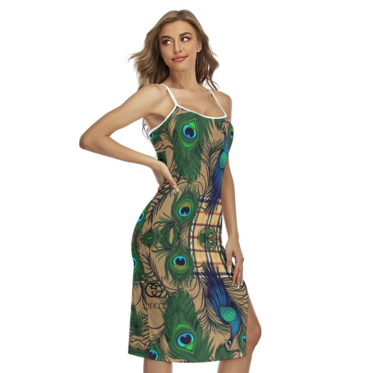 Cartier color berry Fun dress w/ split