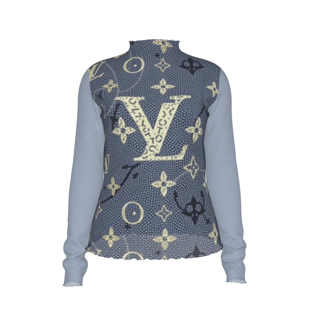 Vl Gutton Mesh Blouse