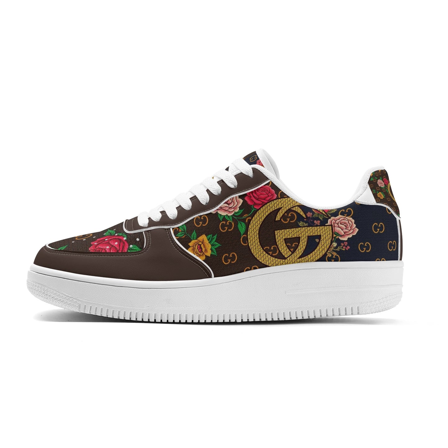Mens Carti Gior White Low Top Leather Sneakers