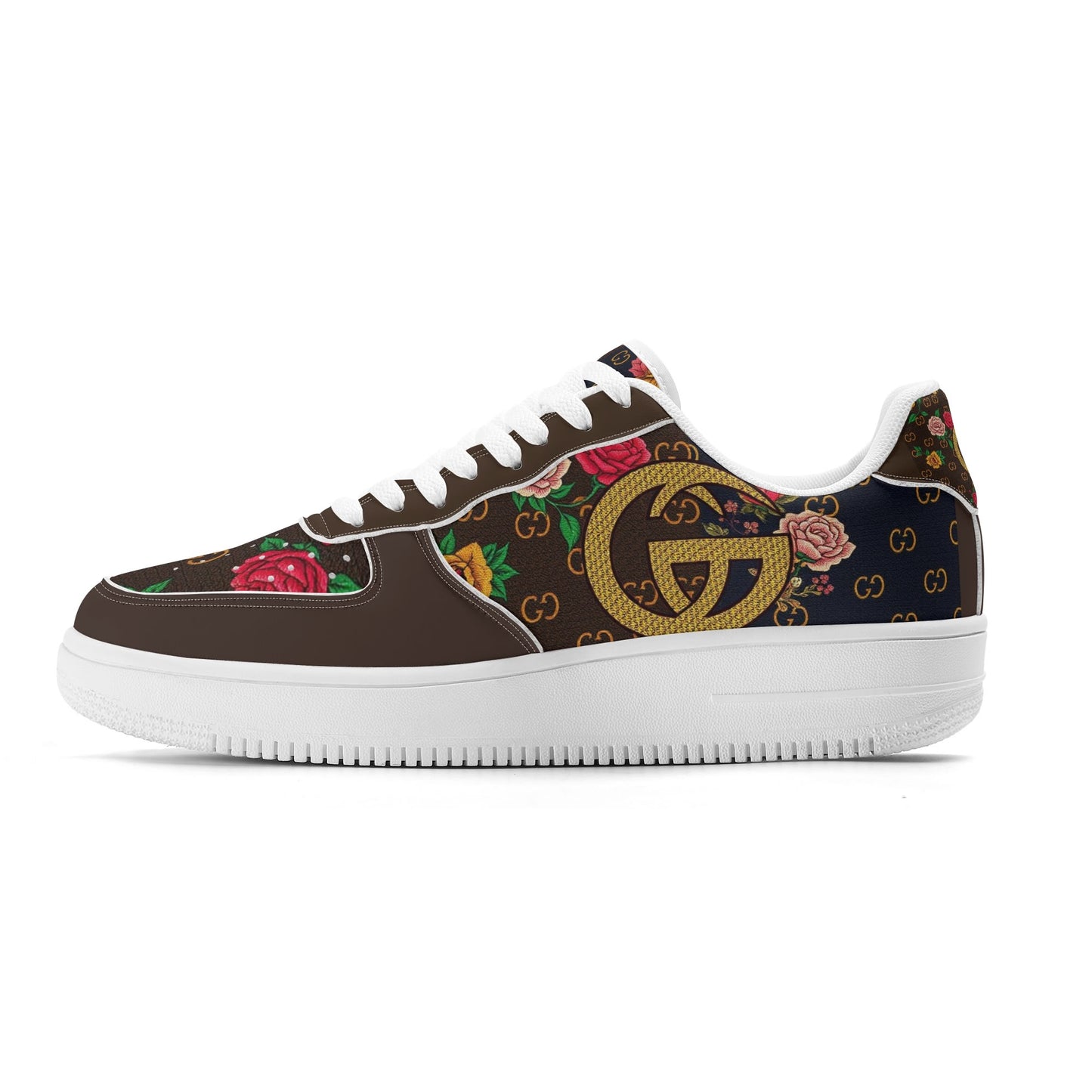Mens Carti Gior White Low Top Leather Sneakers