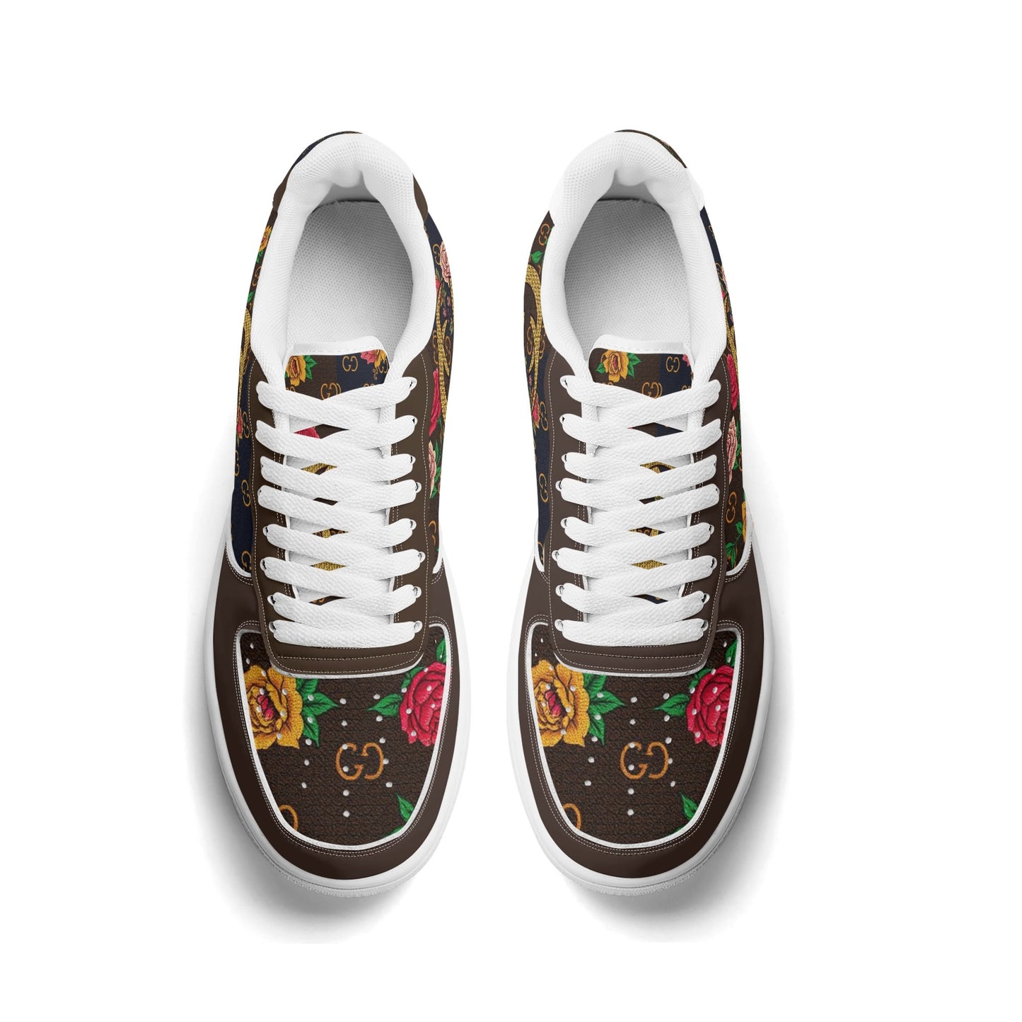 Mens Carti Gior White Low Top Leather Sneakers
