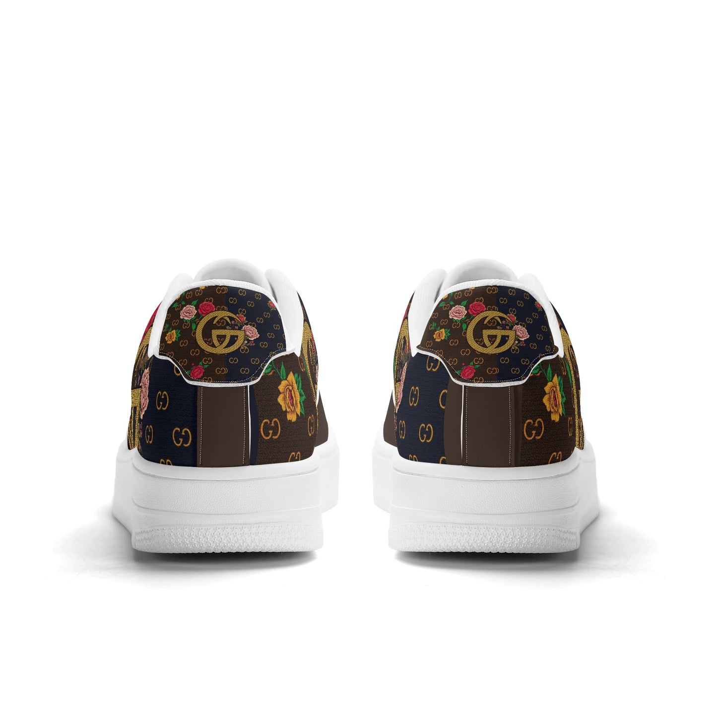 Mens Carti Gior White Low Top Leather Sneakers
