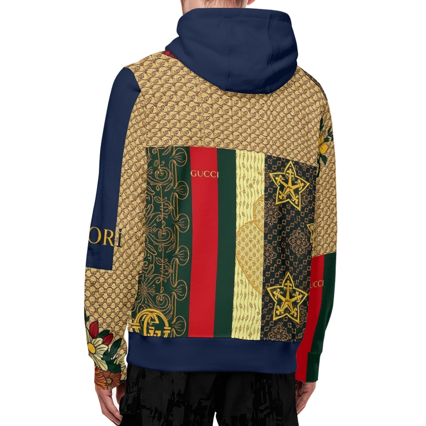 Adult Full Zip Turtleneck Hoodie Streetwear