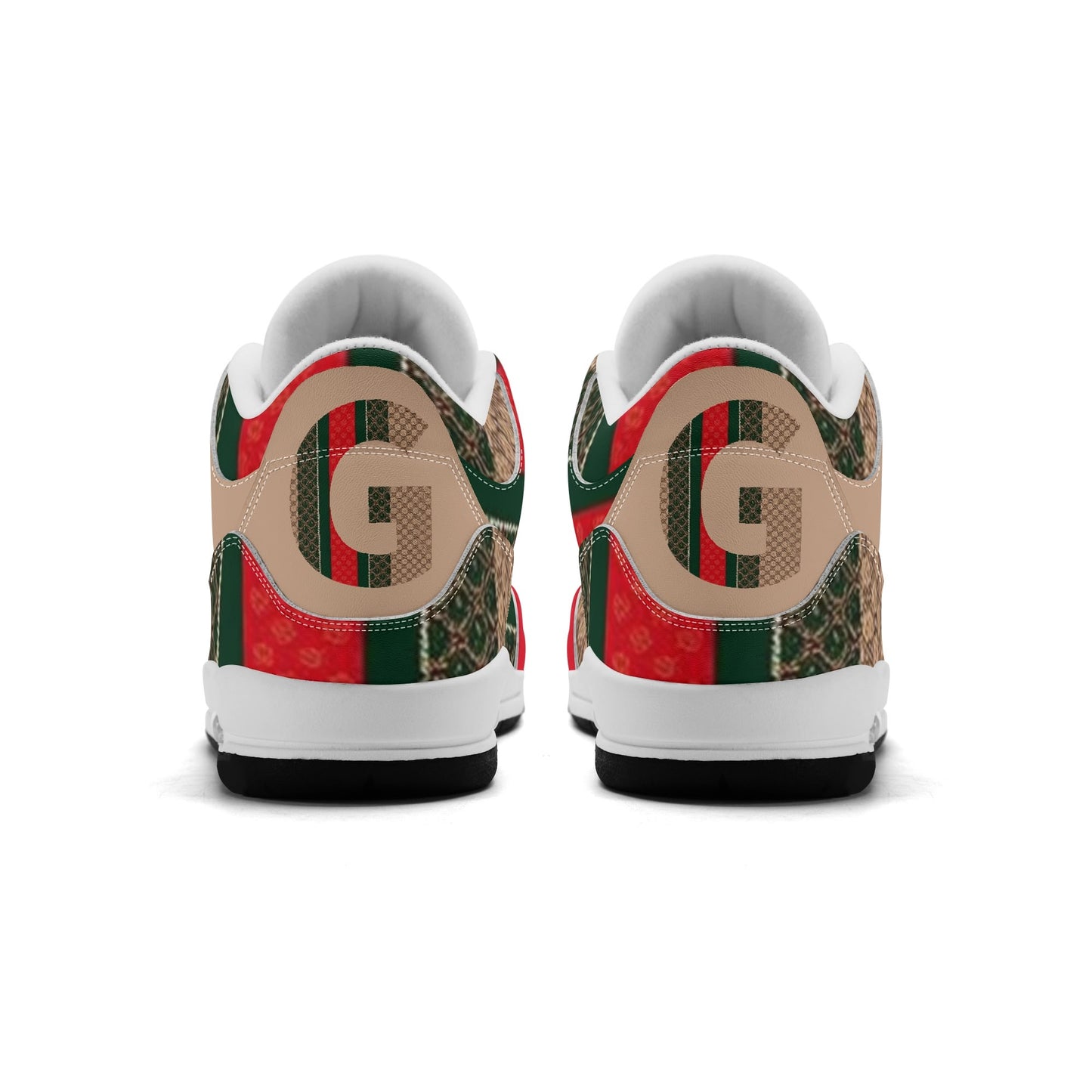 Gucci Giore High Top Retro Leather Basketball Sneakers
