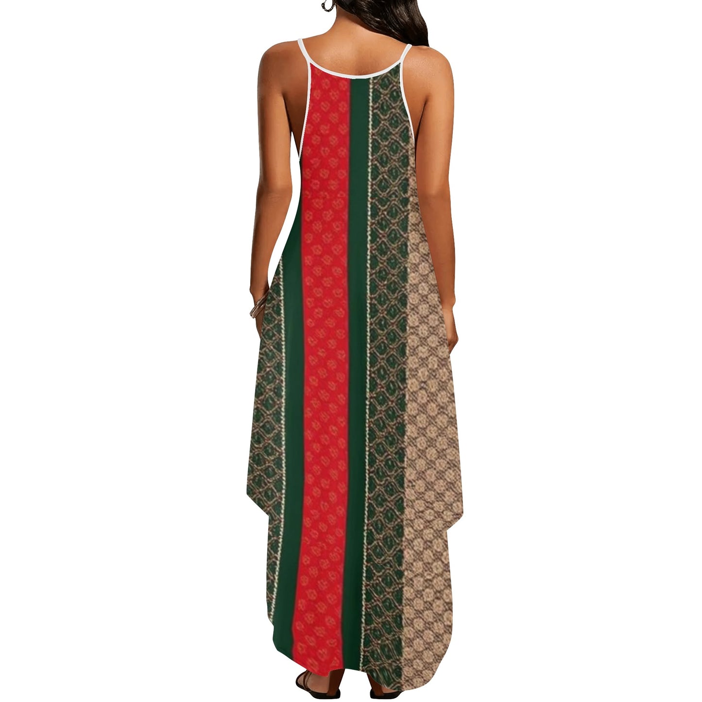 Gucci Giore Womens Elegant Sleeveless Evening Dress