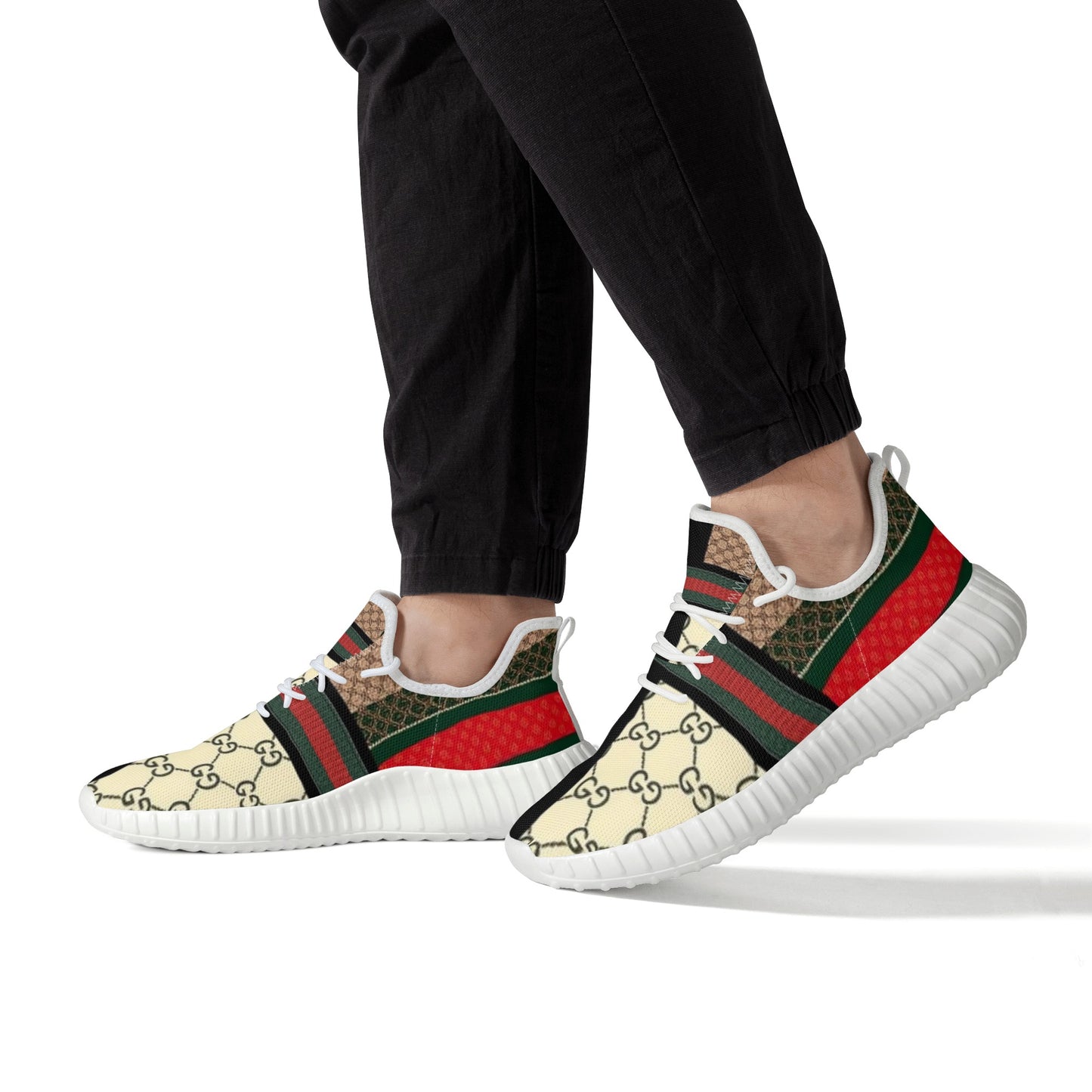 Carti Giore Mens Mesh Knit Sneakers