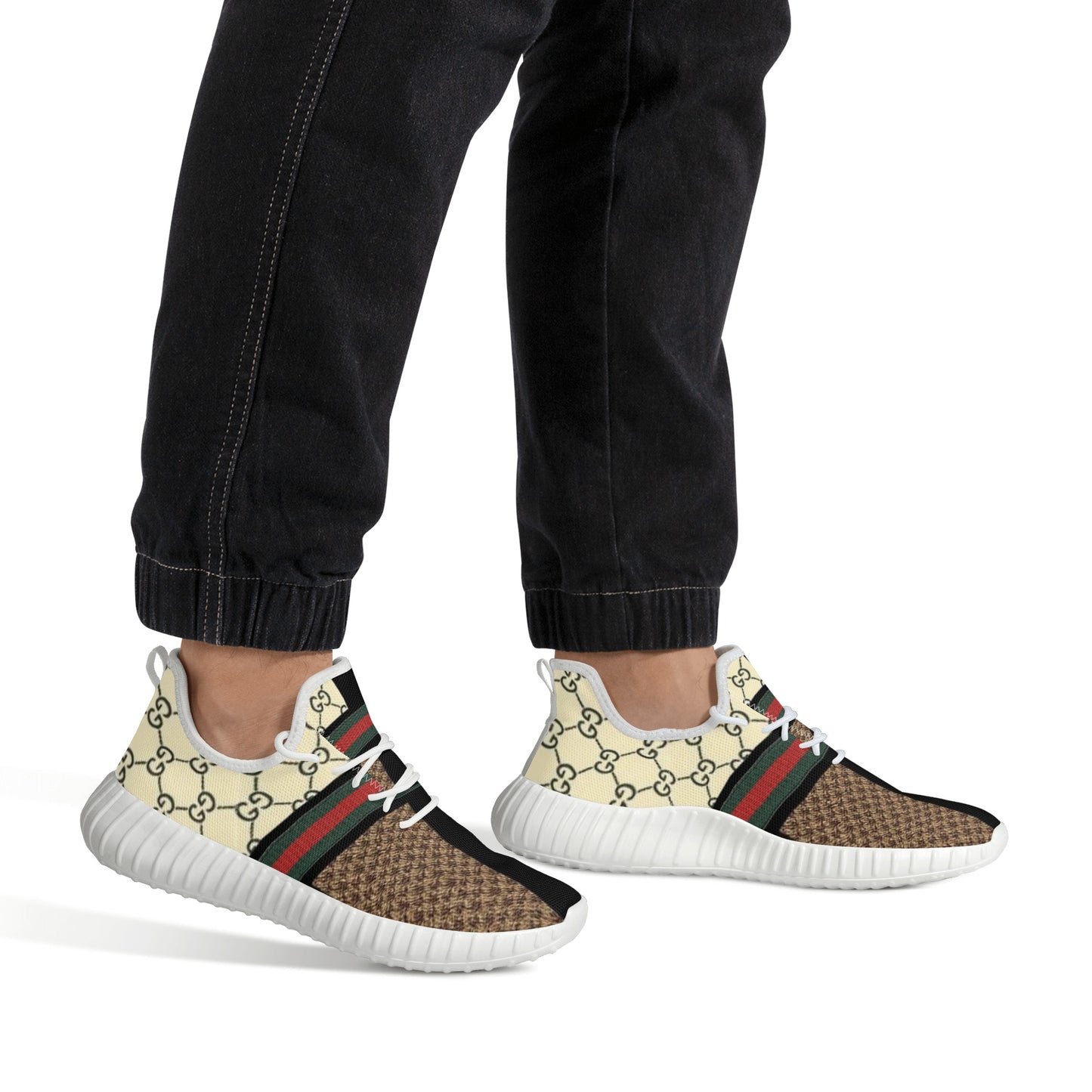 Carti Giore Mens Mesh Knit Sneakers