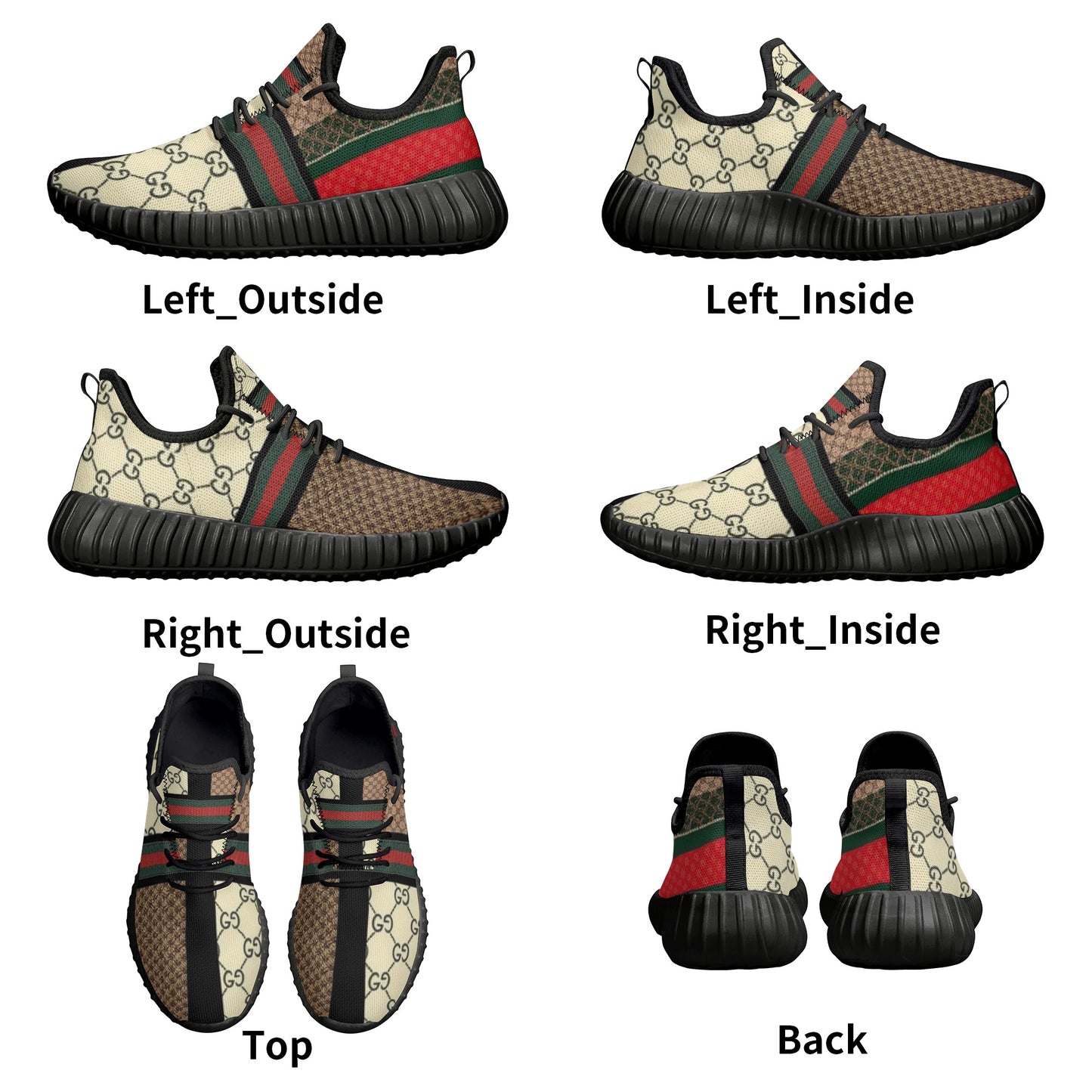 Carti Giore Mens Mesh Knit Sneakers