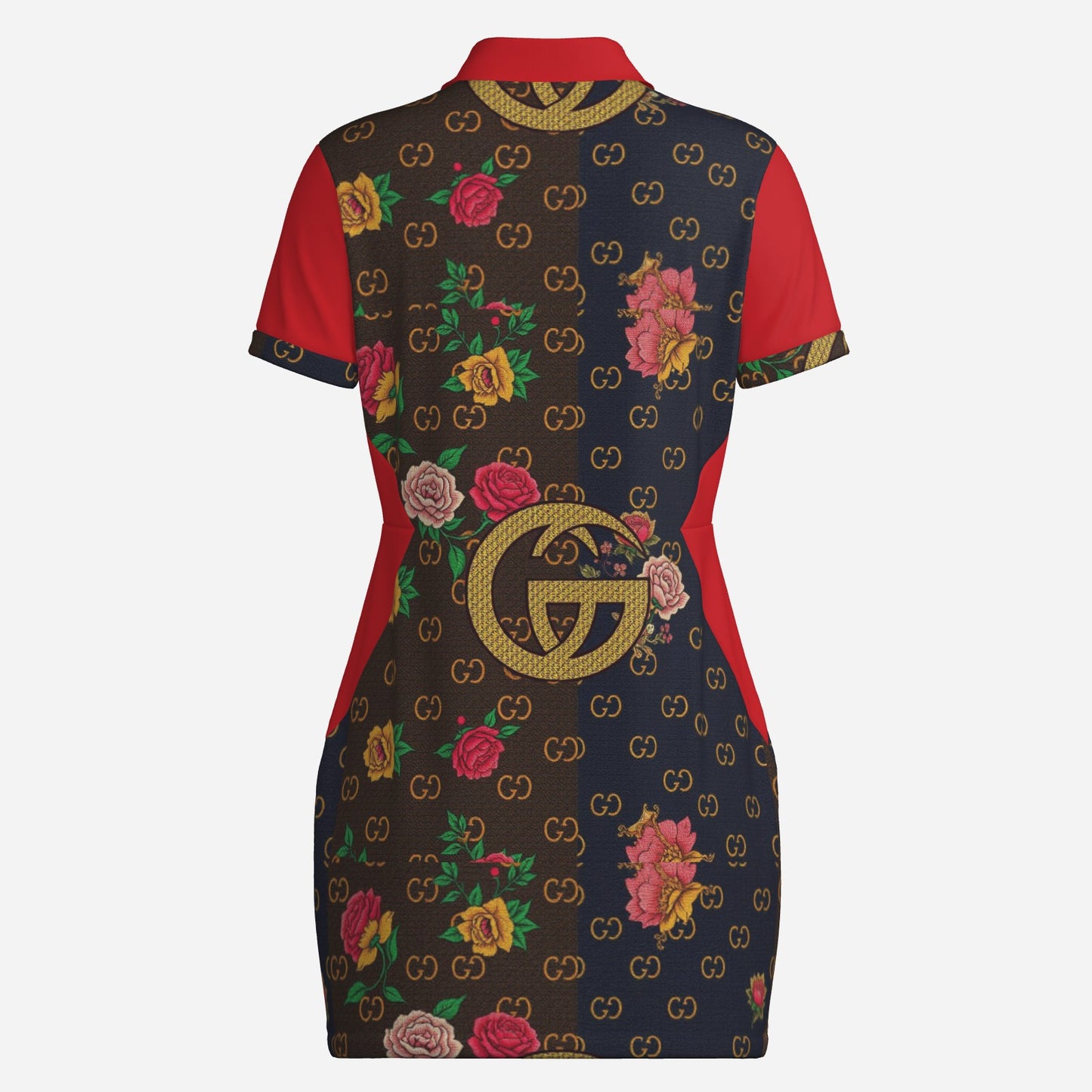 All-Over Print Women's Pickleball One Piece Dress-Polyester Cool Feeling 180 GSM