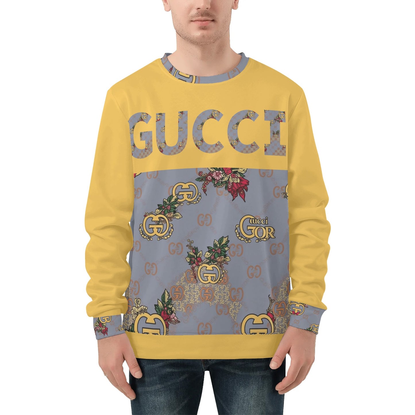 Gucci Giore Carti Adult Unisex Casual Printed Long Sleeve Sweatshirt Hoodie for Winter Sport Streetwear