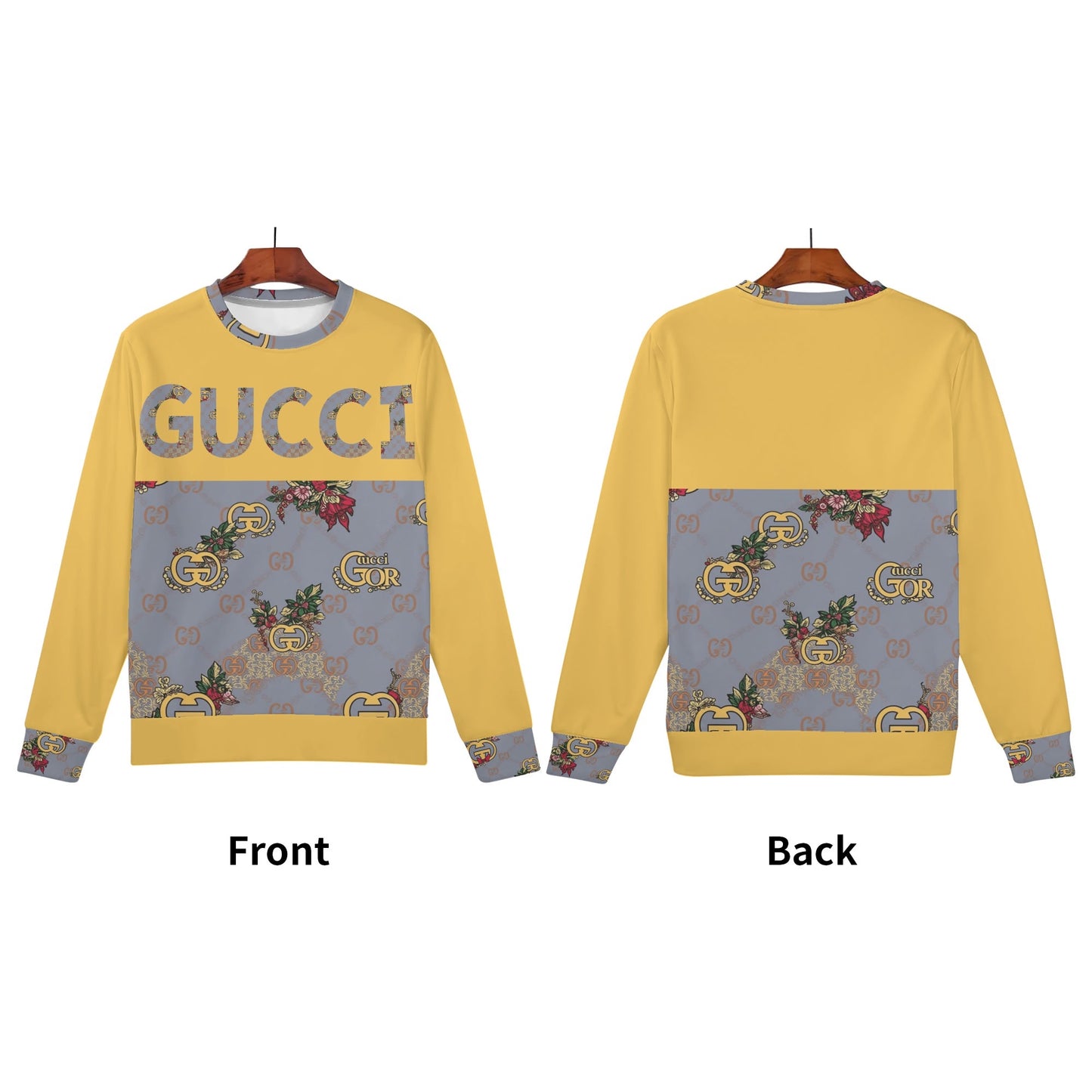Gucci Giore Carti Adult Unisex Casual Printed Long Sleeve Sweatshirt Hoodie for Winter Sport Streetwear