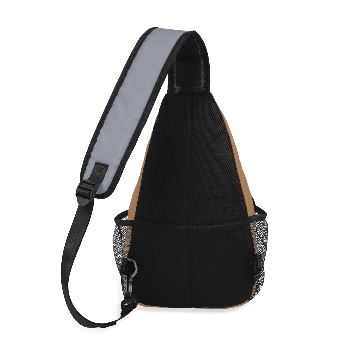 Versatile Polyester Crossbody Chest Bag by Giore - Spacious Interior with Zipper & Mesh Pockets - Sport, Travel & Business Essential