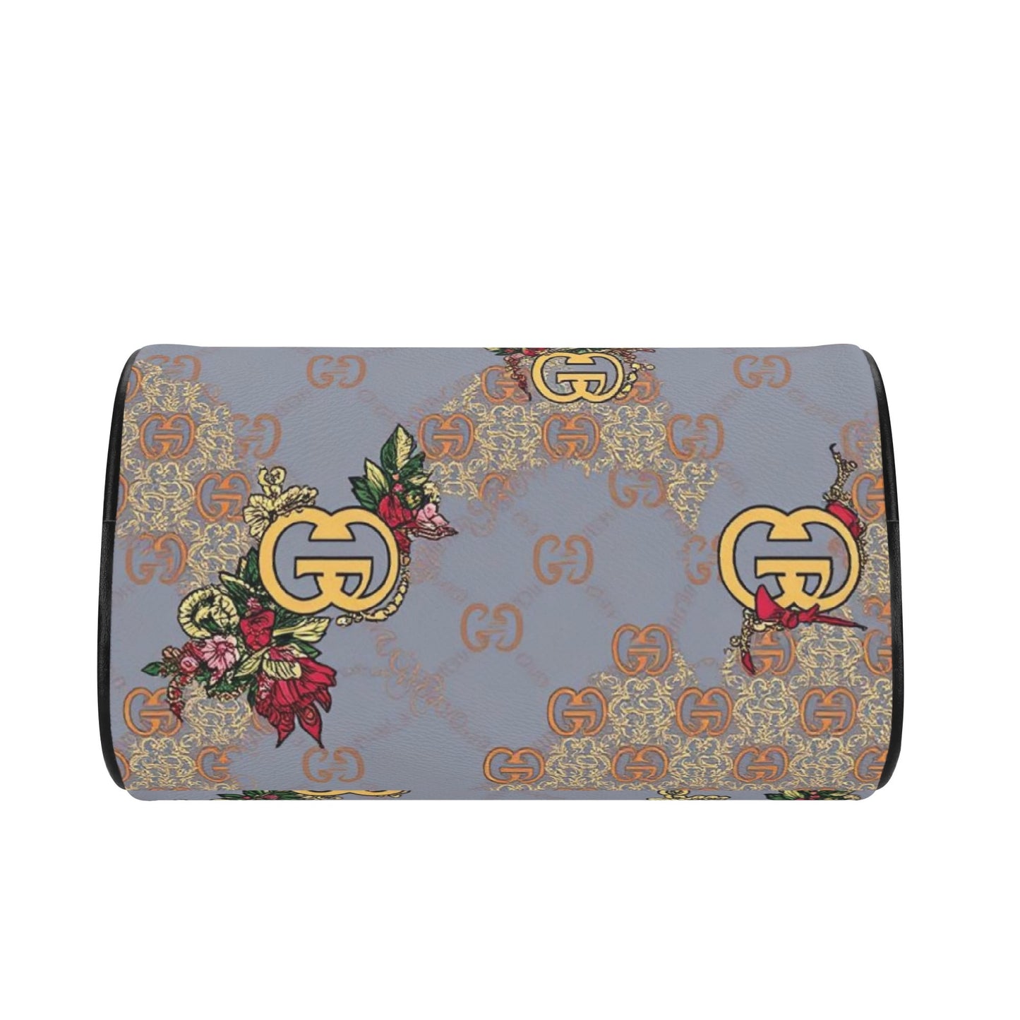 Giore Womens Mini Leather Boston Bag with Patterned Design - Waterproof Shoulder Bag for Daily Use