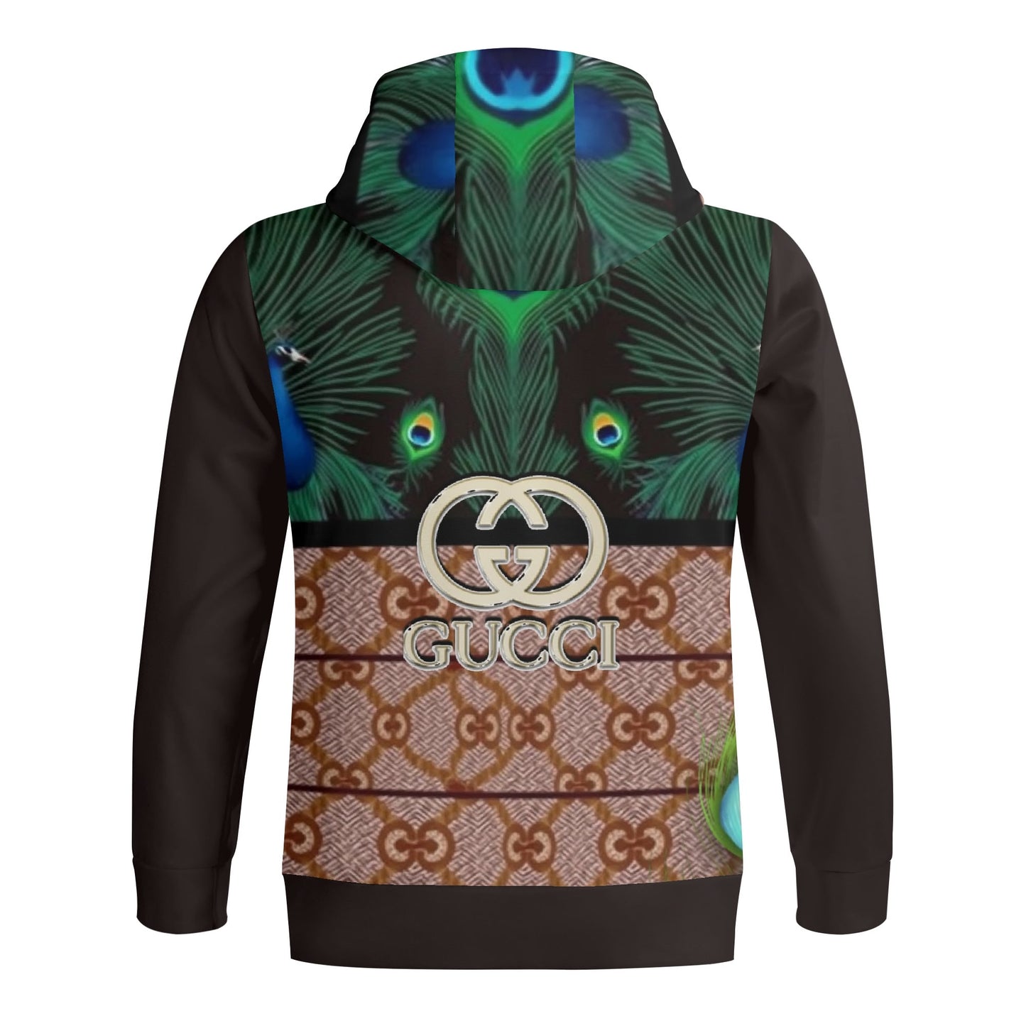Gucci Giore Premium Blend Zip-Up Turtleneck Hoodie - Streetwear Essential for Men & Women