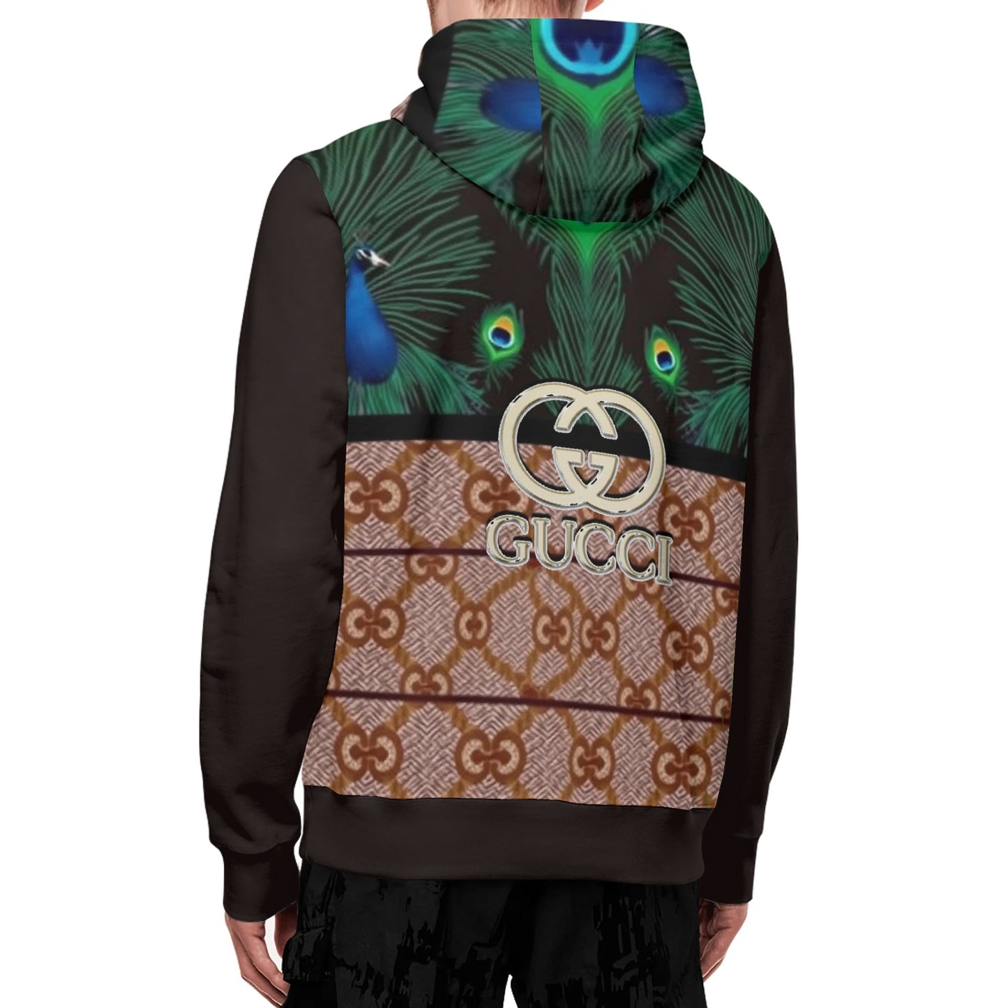 Gucci Giore Premium Blend Zip-Up Turtleneck Hoodie - Streetwear Essential for Men & Women