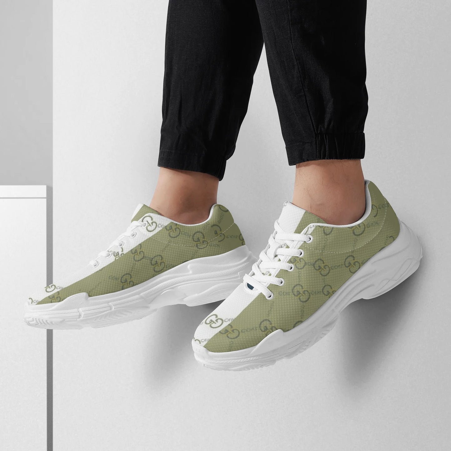 Mens Giore Lace-Up Chunky Sneakers