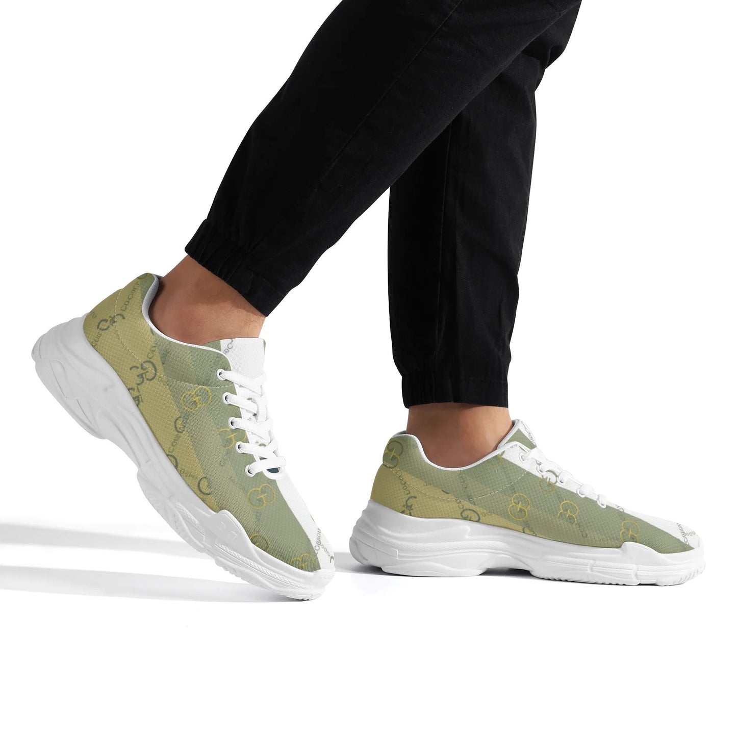 Mens Giore Lace-Up Chunky Sneakers