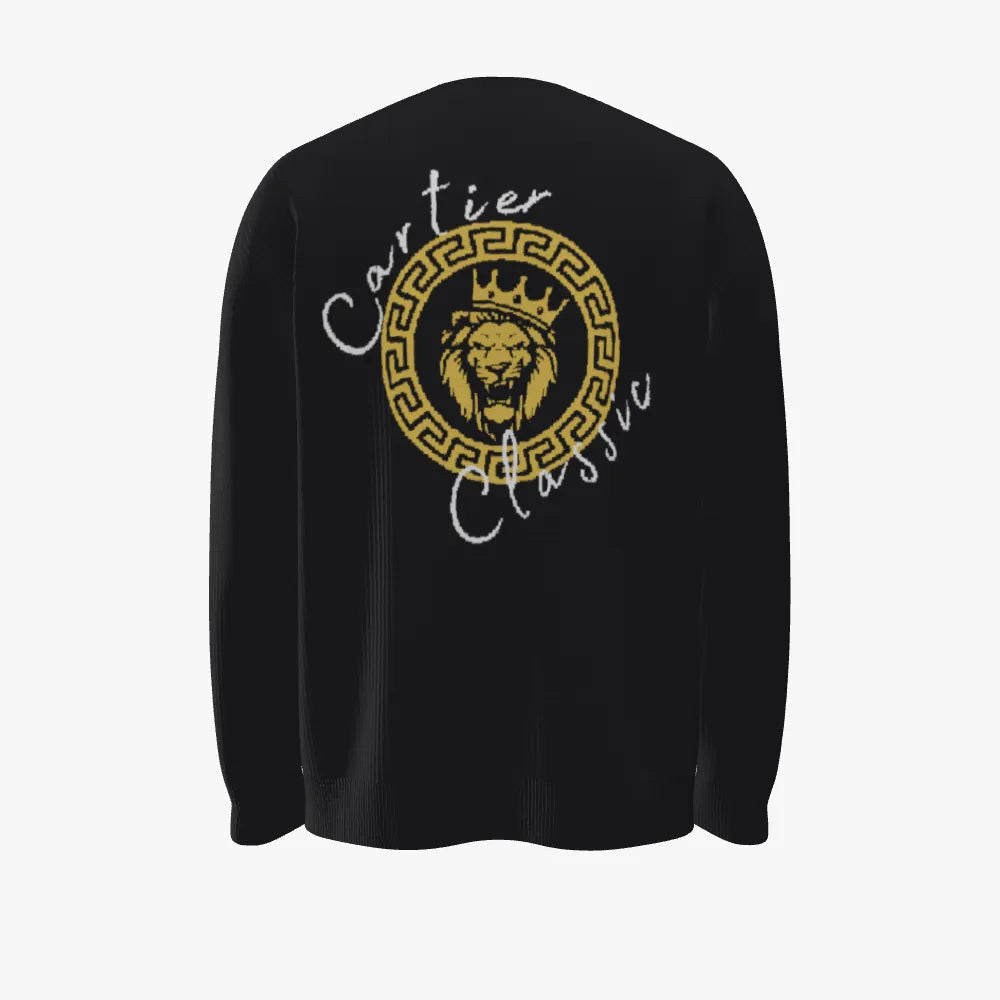 CArtier Classic Men's Oversized Crew Neck Pullover