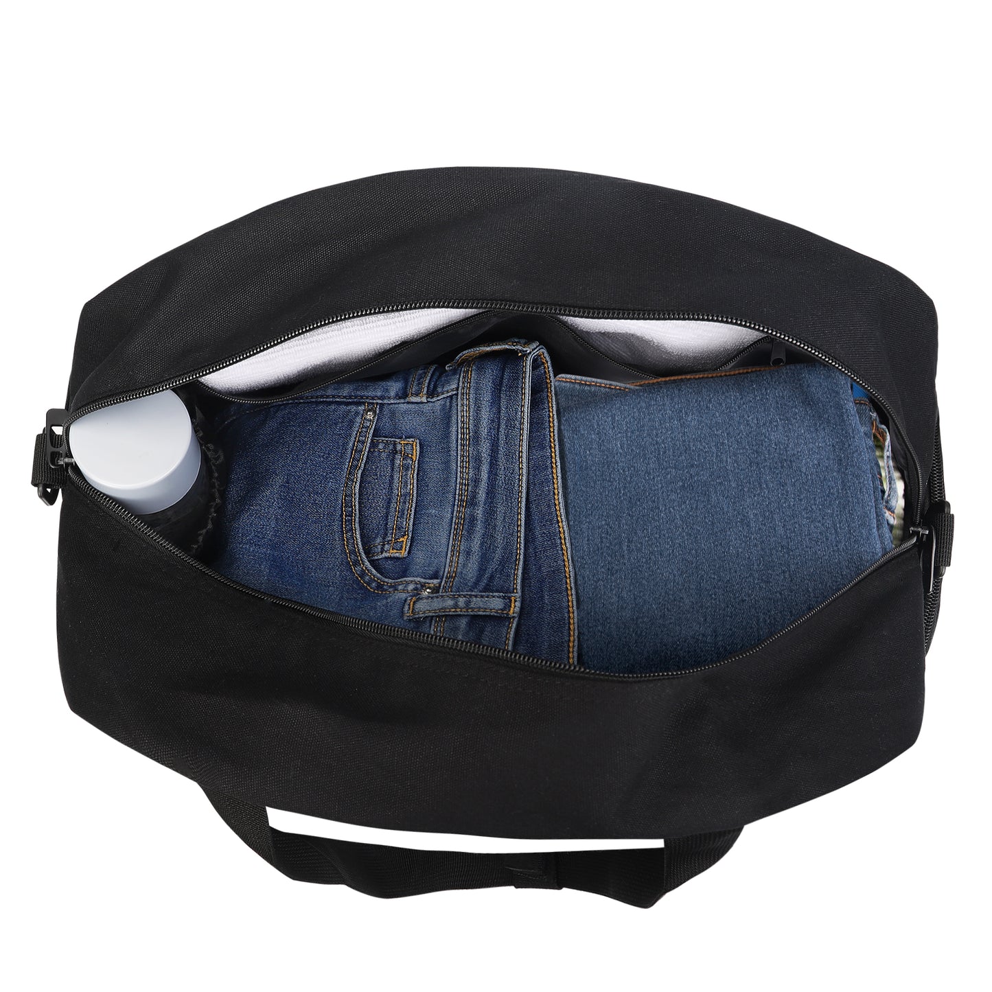 Versus by Carti Travel Luggage Bag – Durable Polyester & Canvas with Spacious Compartment & Shoe Pockets