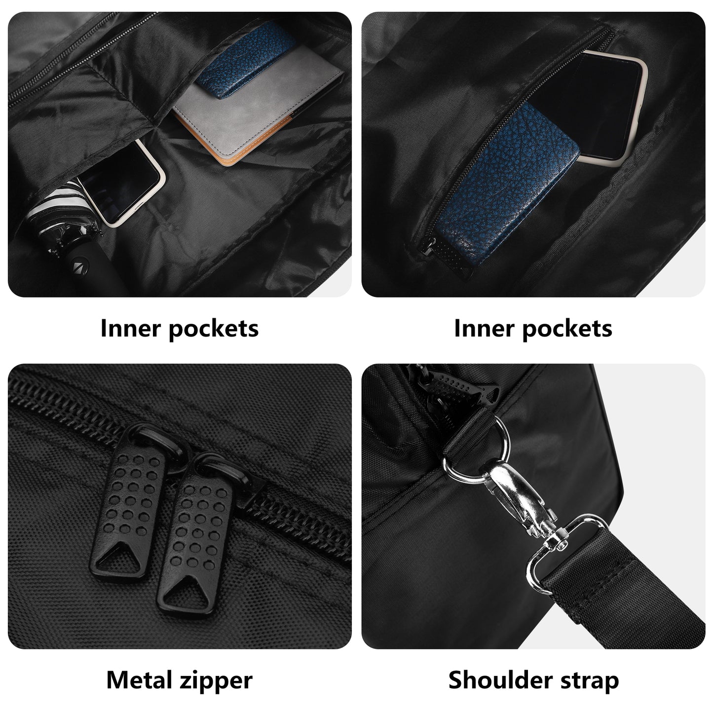 Nylon Holdall Bag