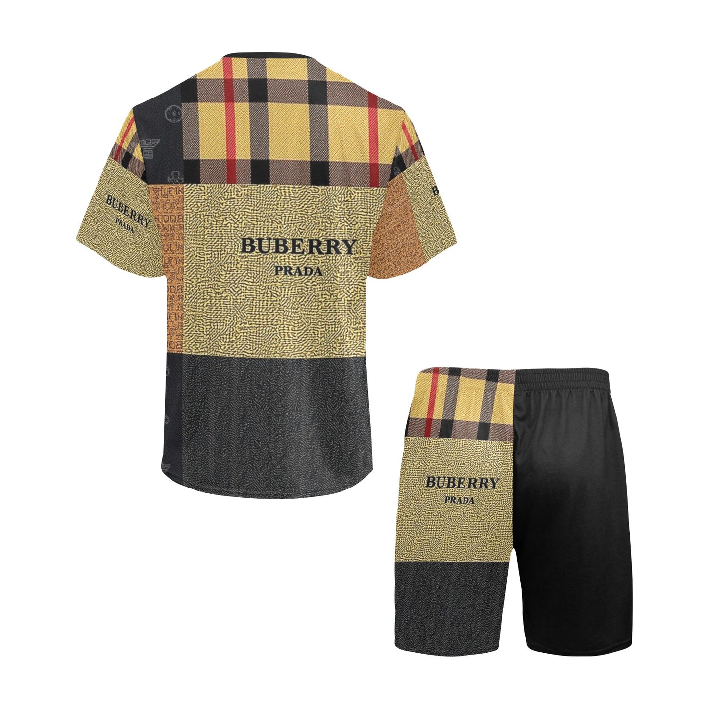 BuBerry Men's Short Pajama Set