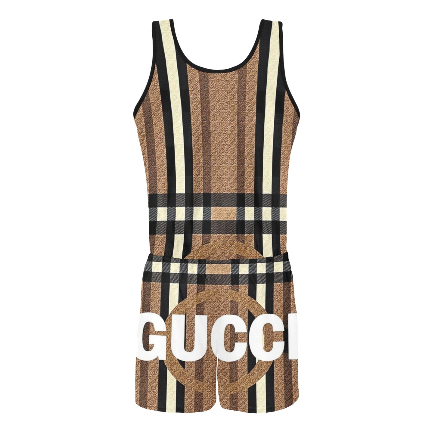 Guccii by Carti Vest Short Jumpsuit