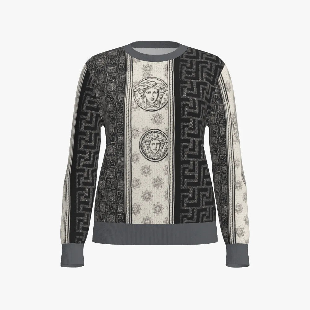 V'sace Women's Round Neck Pullover