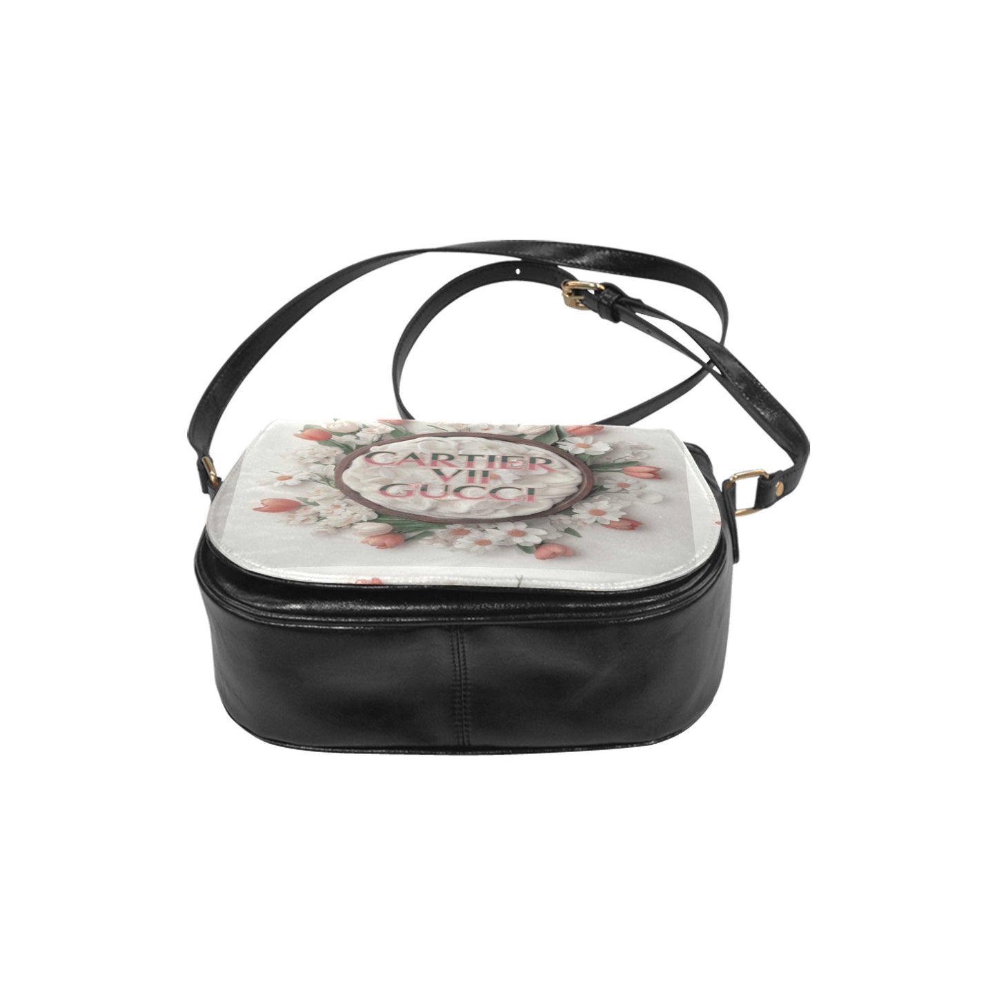 Cartier Gucci Classic Saddle Bag (Model 1648) (Small)