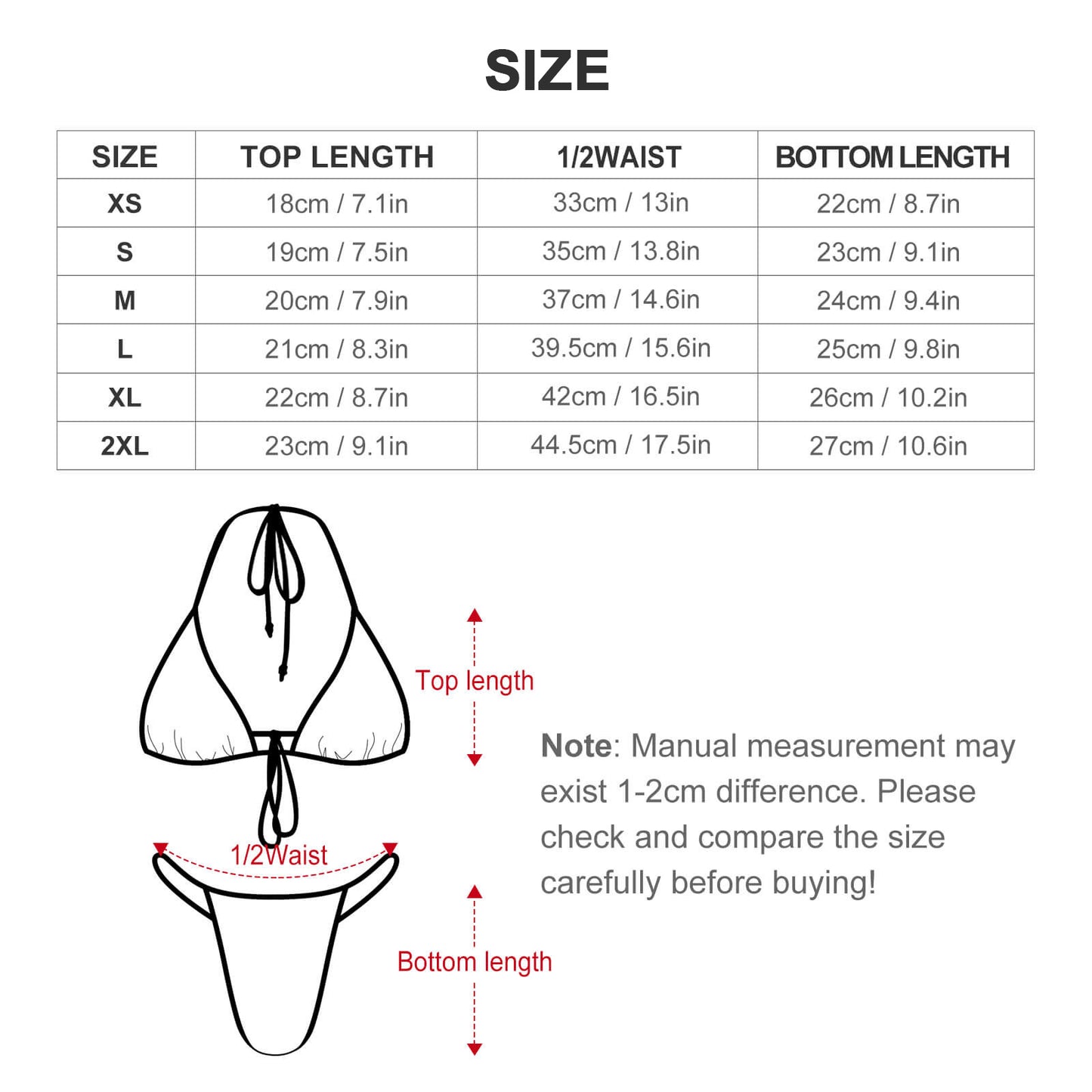 2-Piece Halter Bikini Swimwear J195D57 (All-Over Printing)