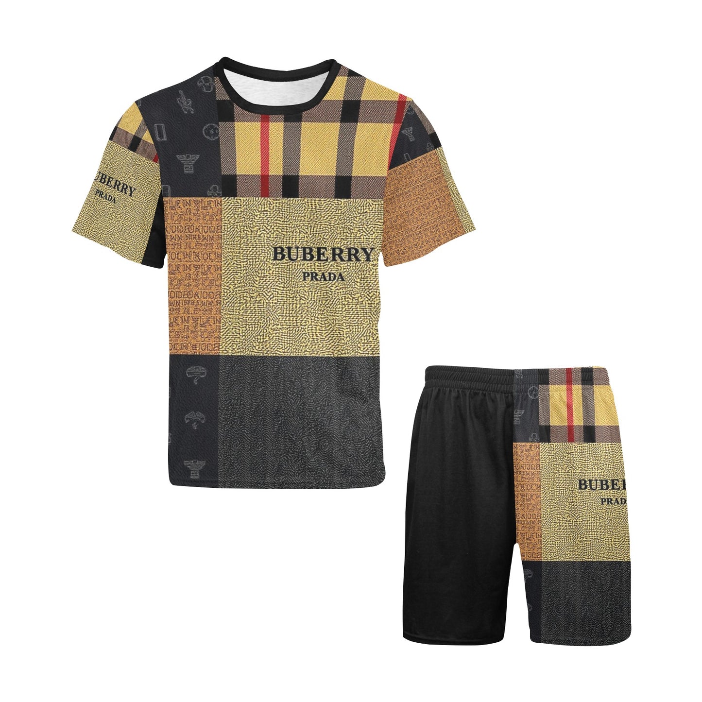 BuBerry Men's Short Pajama Set