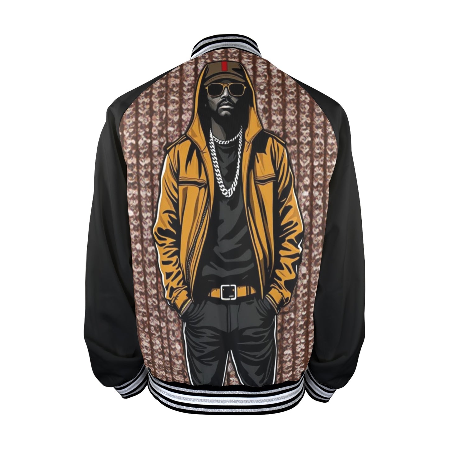 Gucci Cool New Men's Striped Trim Bomber Jacket