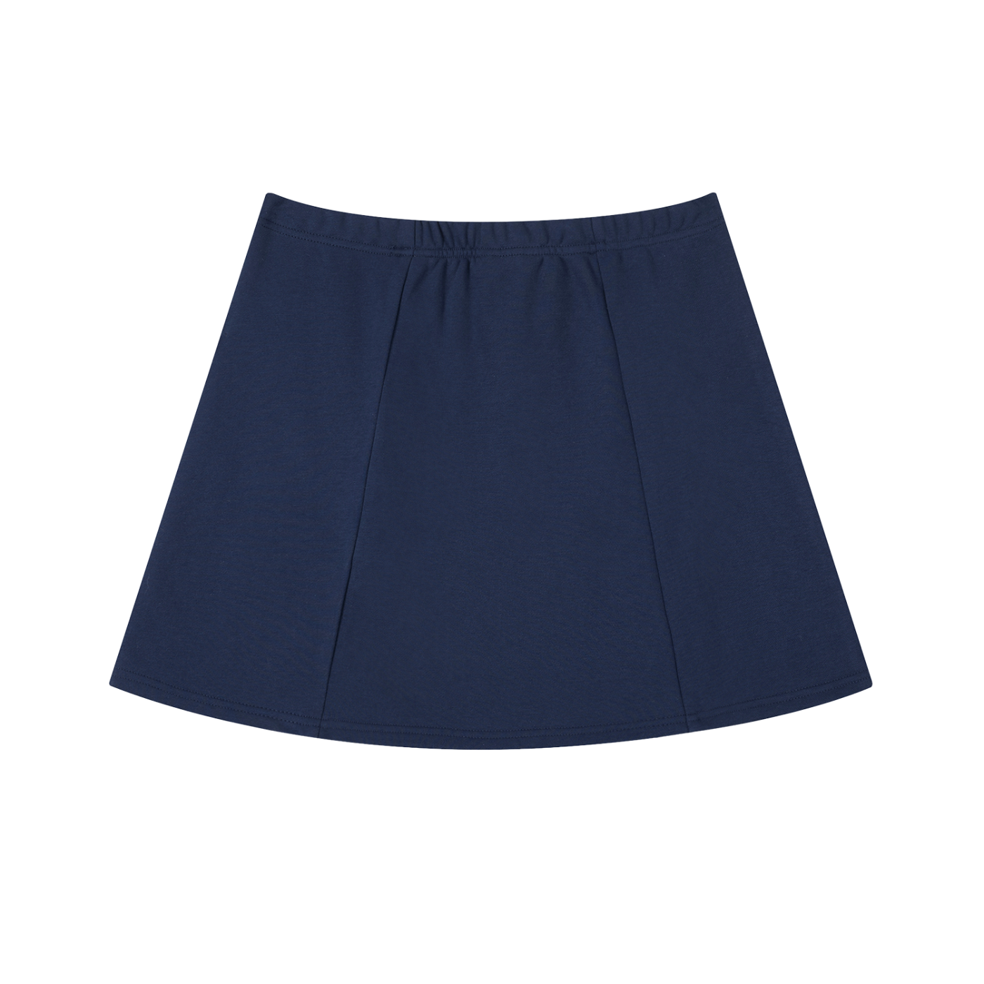Carti Contrast Side Stripe Slit Skirt