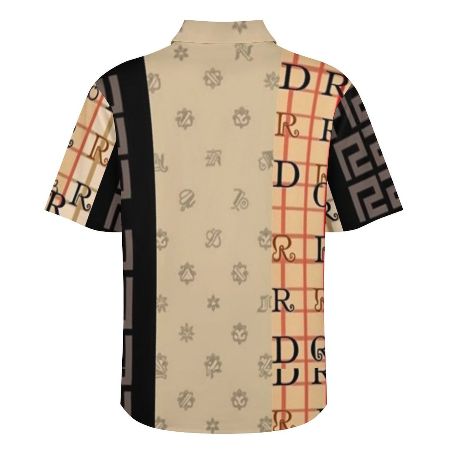 Short Sleeve Shirt with 2 Pockets LM056 (One site) (All-Over Printing)