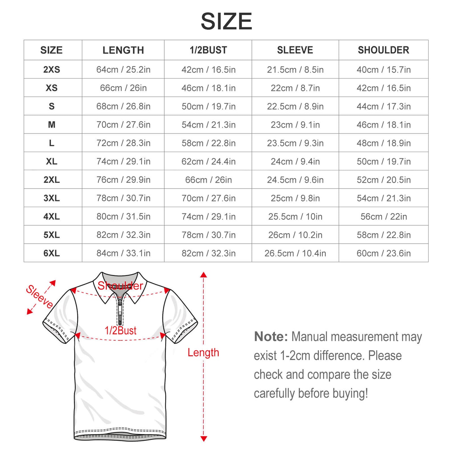 Cartier Cotton Zip Short Sleeve POLO Shirt for Men