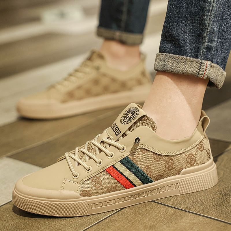 Men's Casual Sneakers High Quality Breathable Comfortable Trendy Men's Canvas Shoes Autumn And Summer
