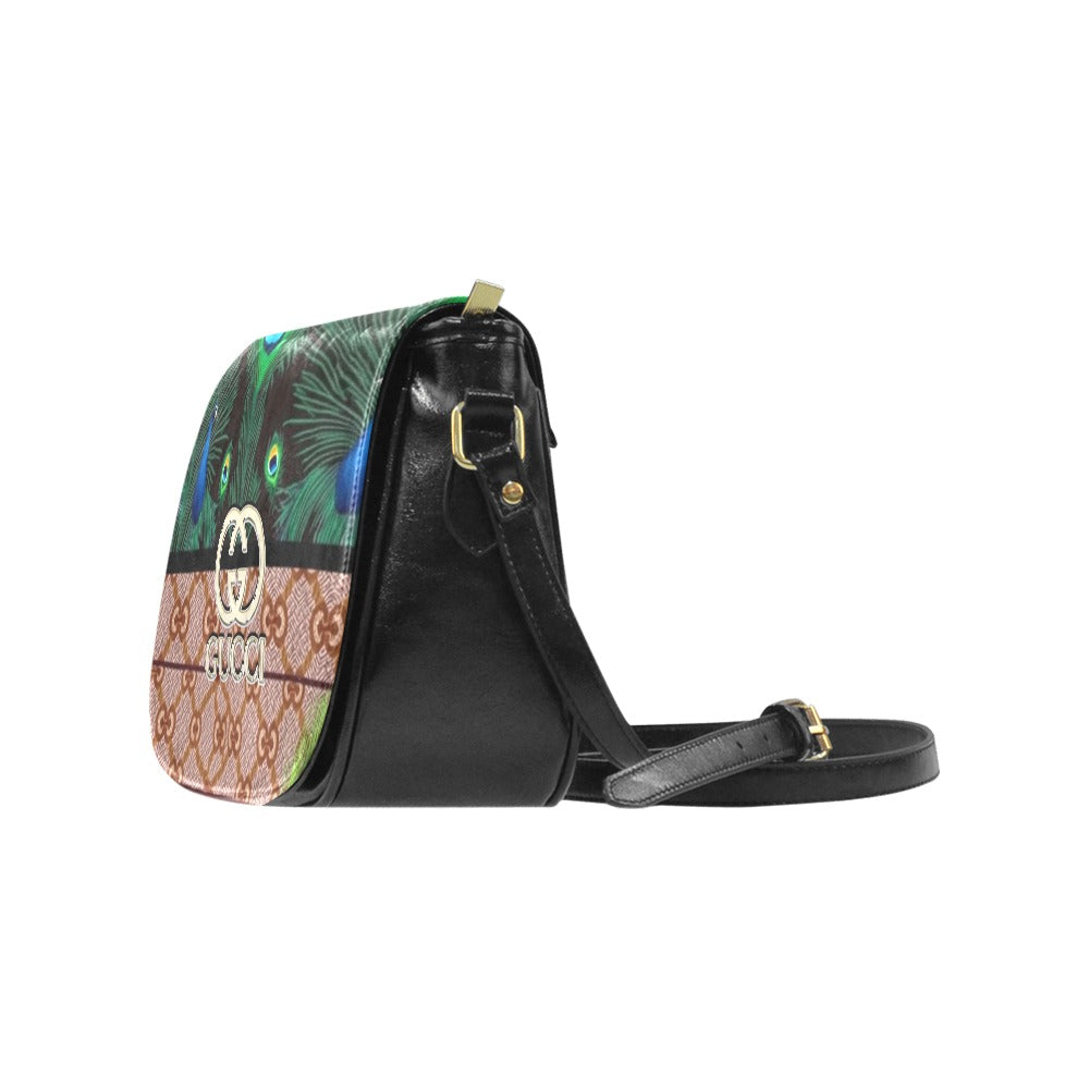 Gucci Pea Classic Saddle Bag