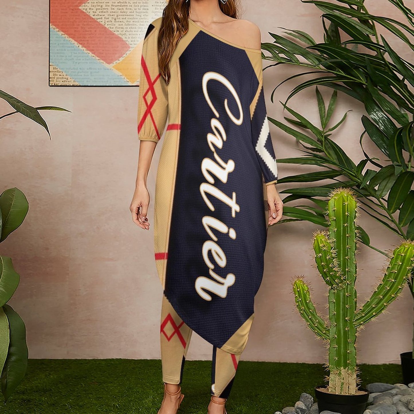 Cartier Shoulder Two Piece Set