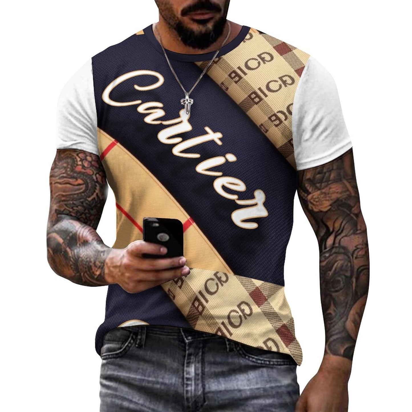 Cartier Cotton Comfort Short-Sleeve T-Shirt for Men