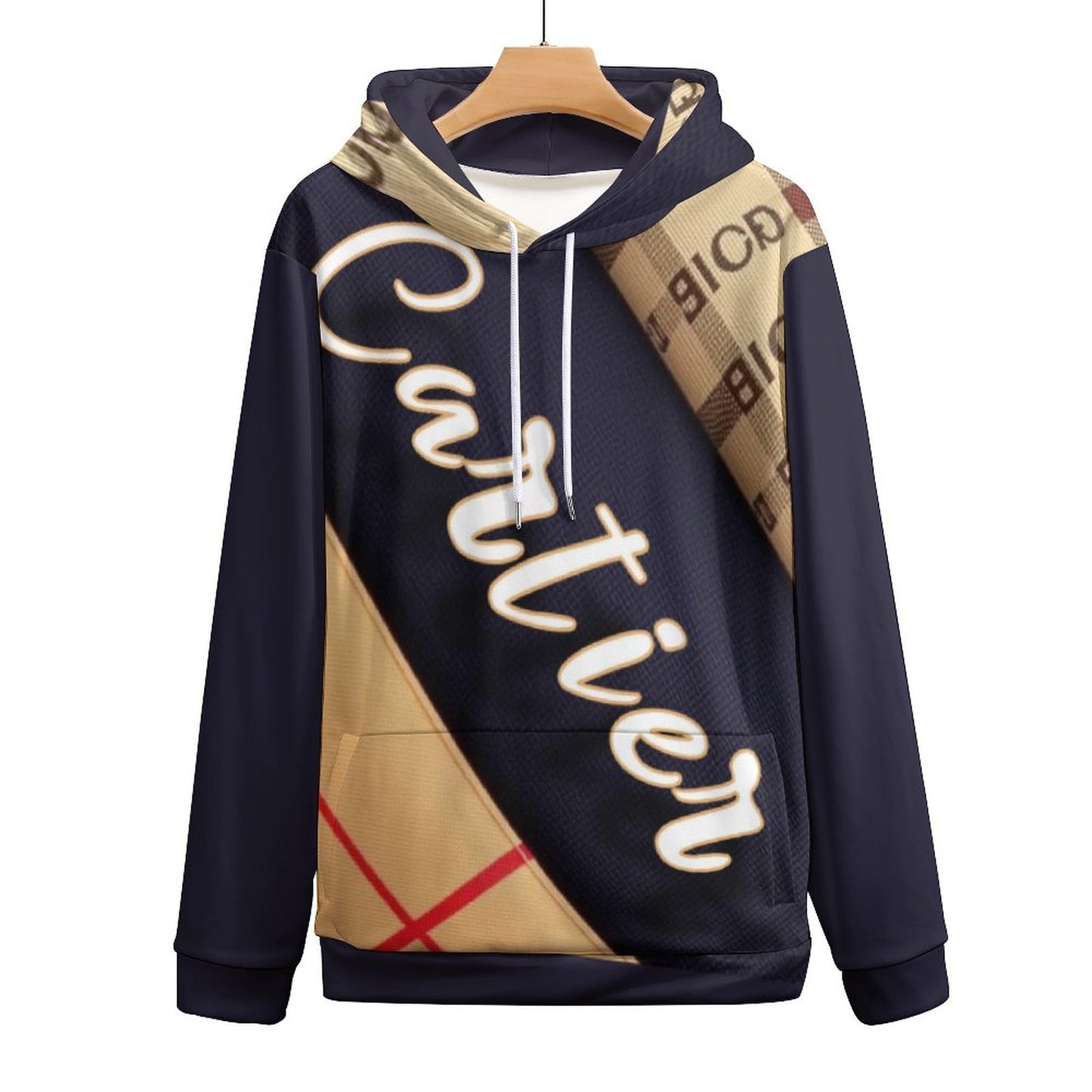230gsm Men's Cool Hoodie with Double-layer Cap (All-Over Printing)