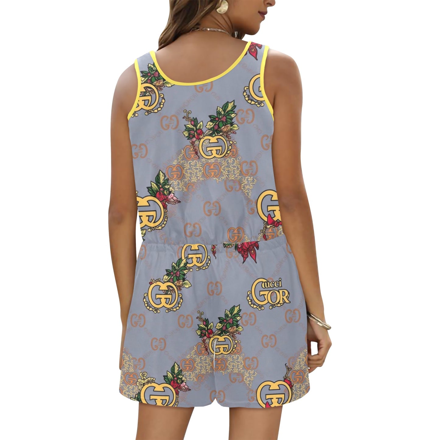 Gucci G'iore Vest Short Jumpsuit (Sets 15)