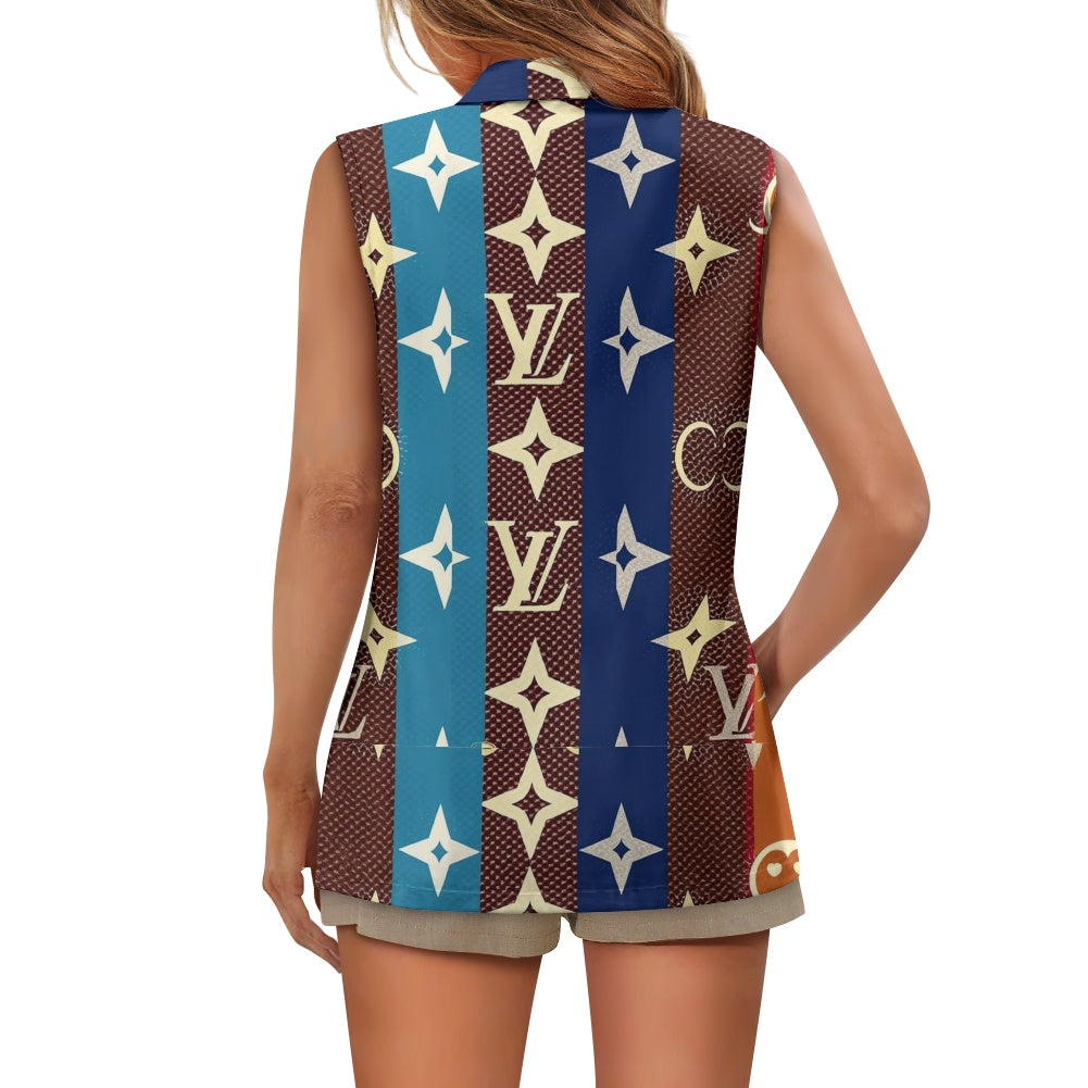 Loose women's suit vest