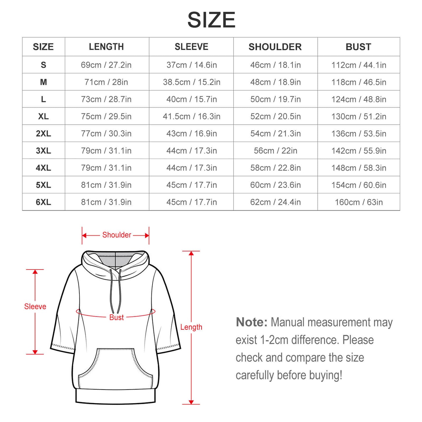 Cartier Versus Half Sleeve Hoodie