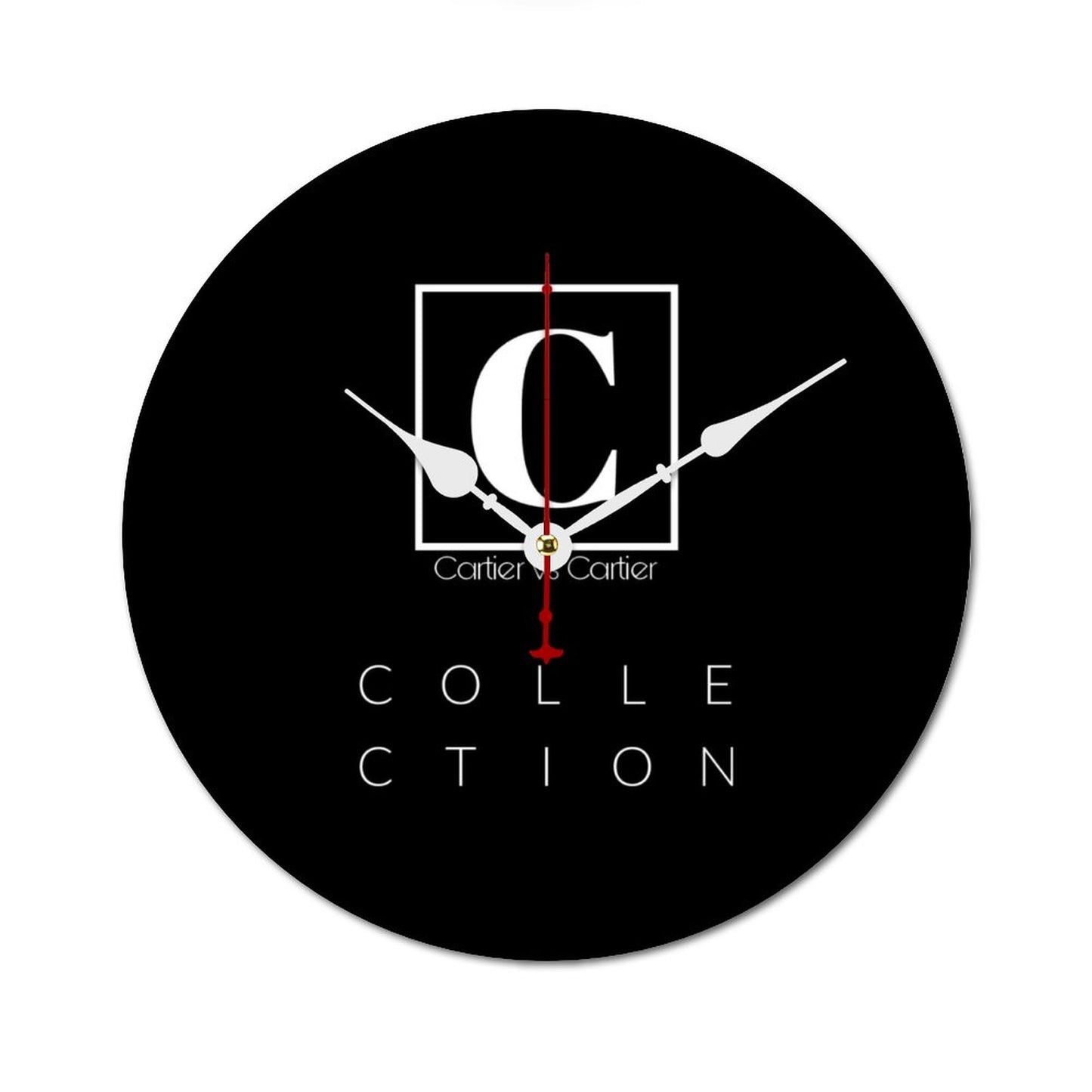 Wooden Wall Clock without Scale