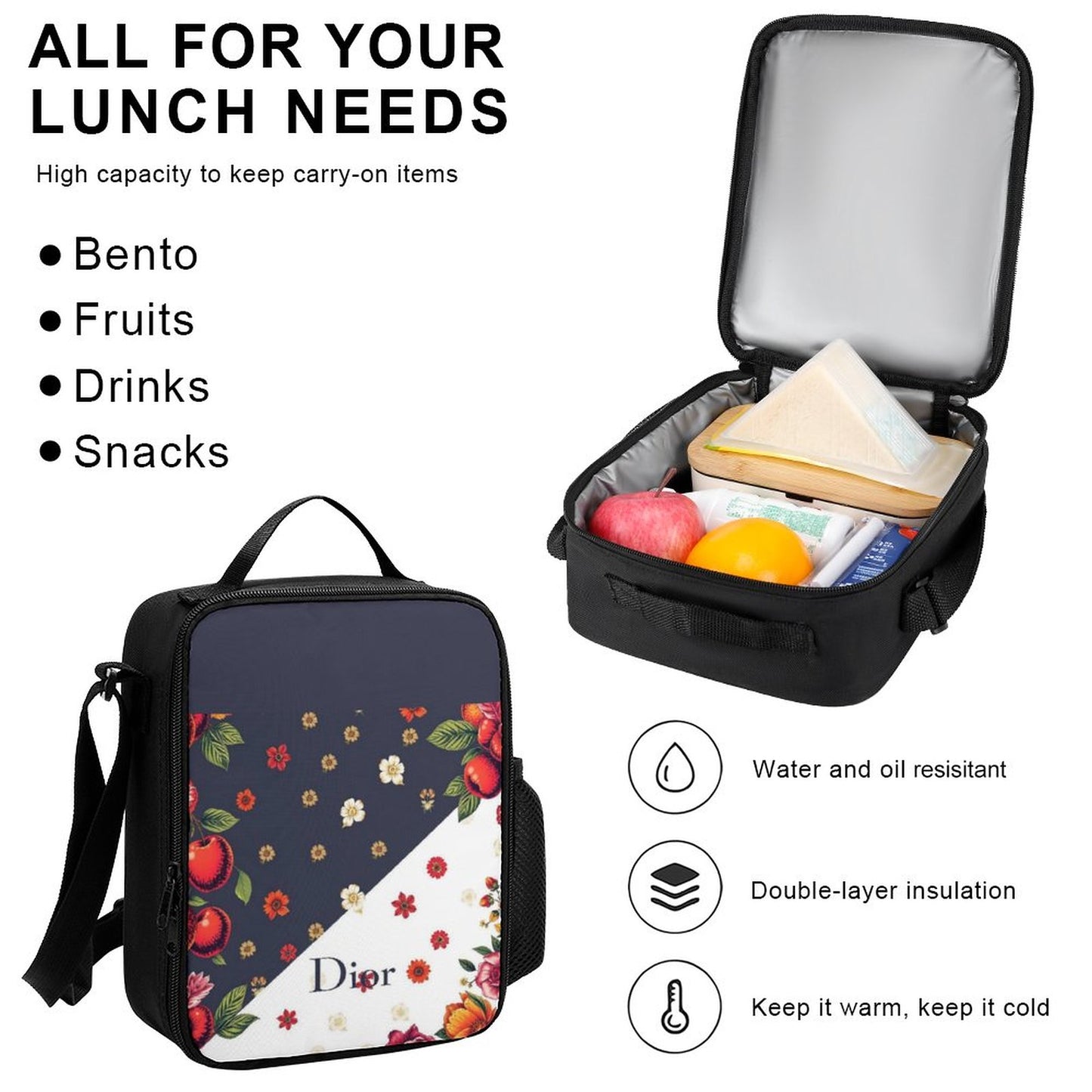Gucci Gi'ore Set of 3 Bags (Shoulder Bag Lunch Bag & Pencil Pouch)