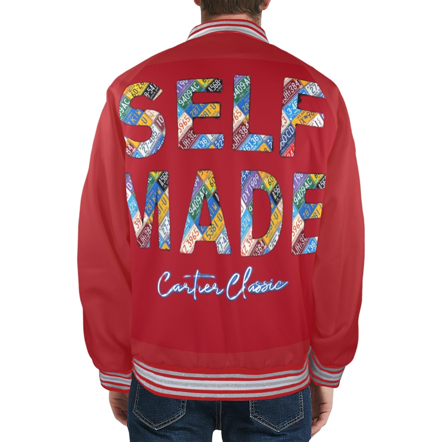 Self Made Letterman jacket