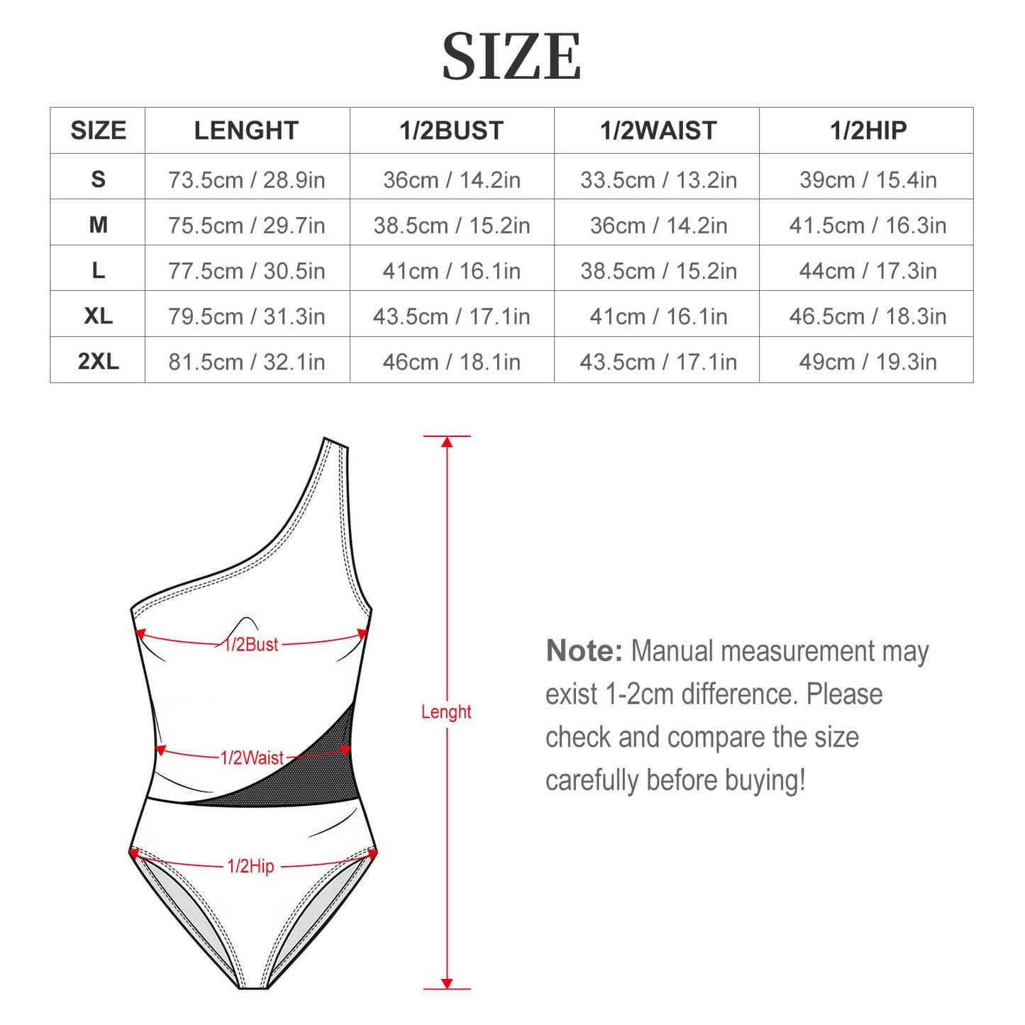 CMCM Mesh One-Piece Swimsuit