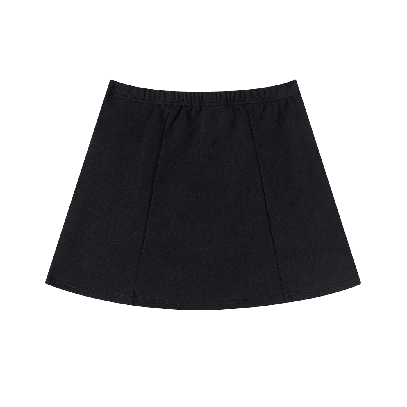 Carti Contrast Side Stripe Slit Skirt